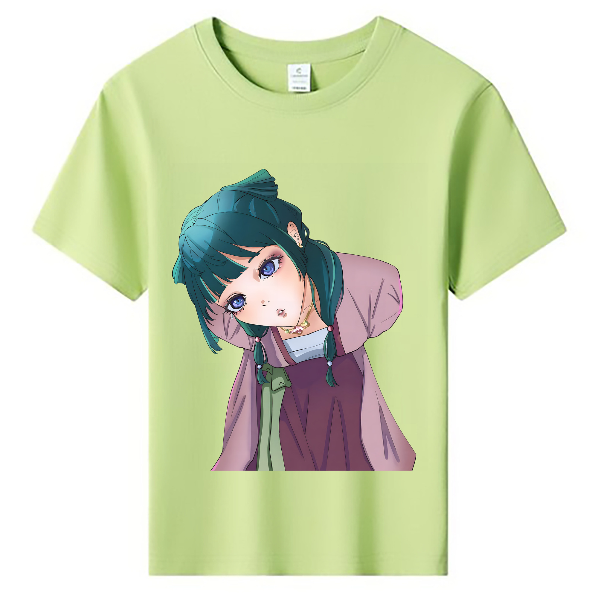 （画像用） 薬屋のひとりごと The Apothecary Diaries 綿100％キッズTシャツ（フロントプリント）